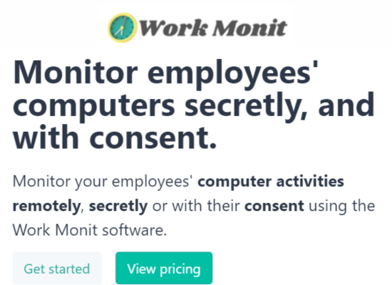 WorkMonit Employee Tracking System